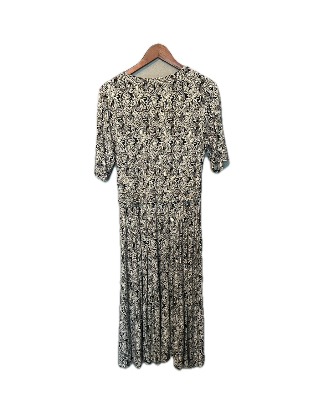 Boden Ruched Waist Jersey Midi Dress Sz 12 - Picture 5 of 8